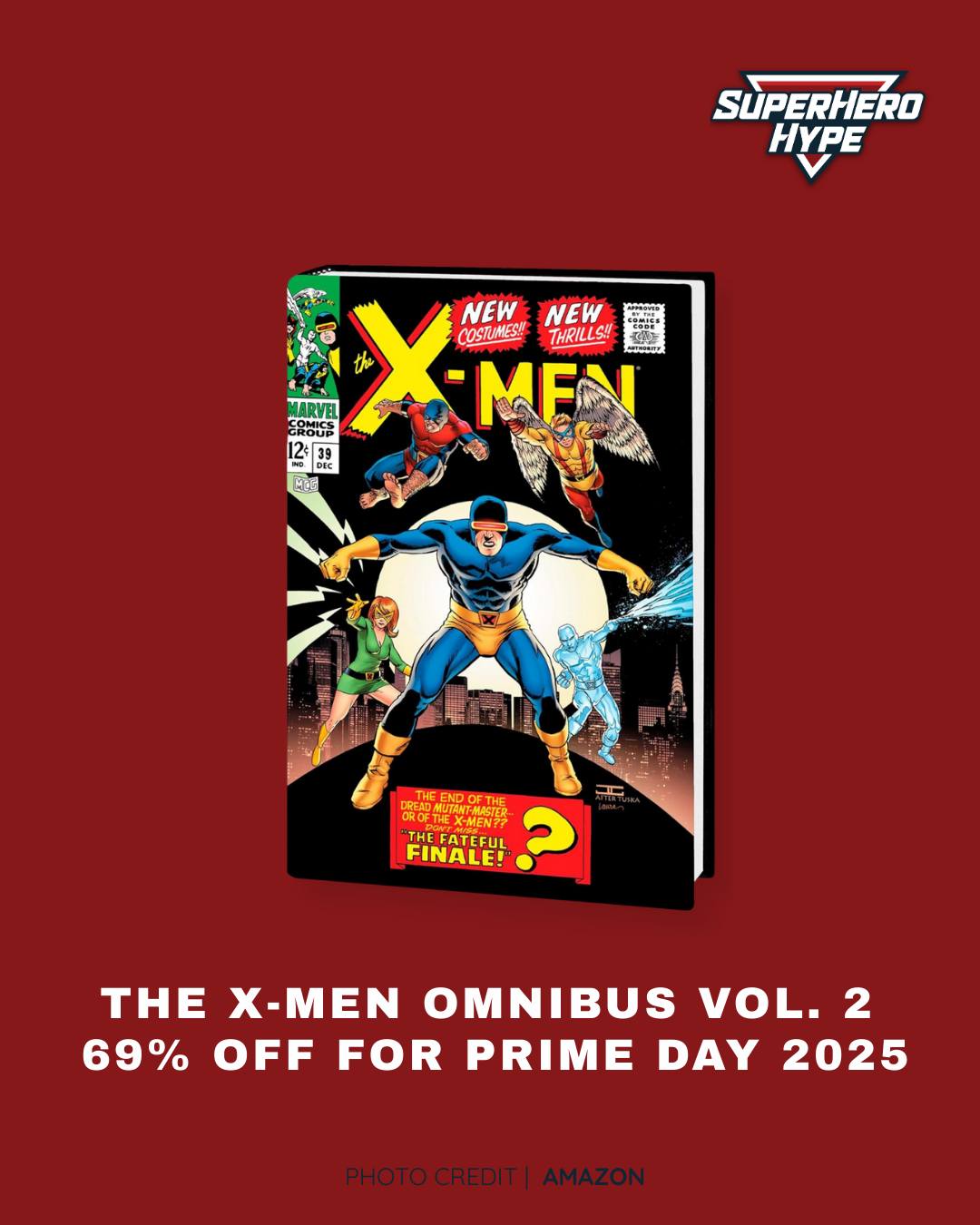 The X-Men Omnibus Vol. 2- 69% off for Prime Day 2025 Get it here