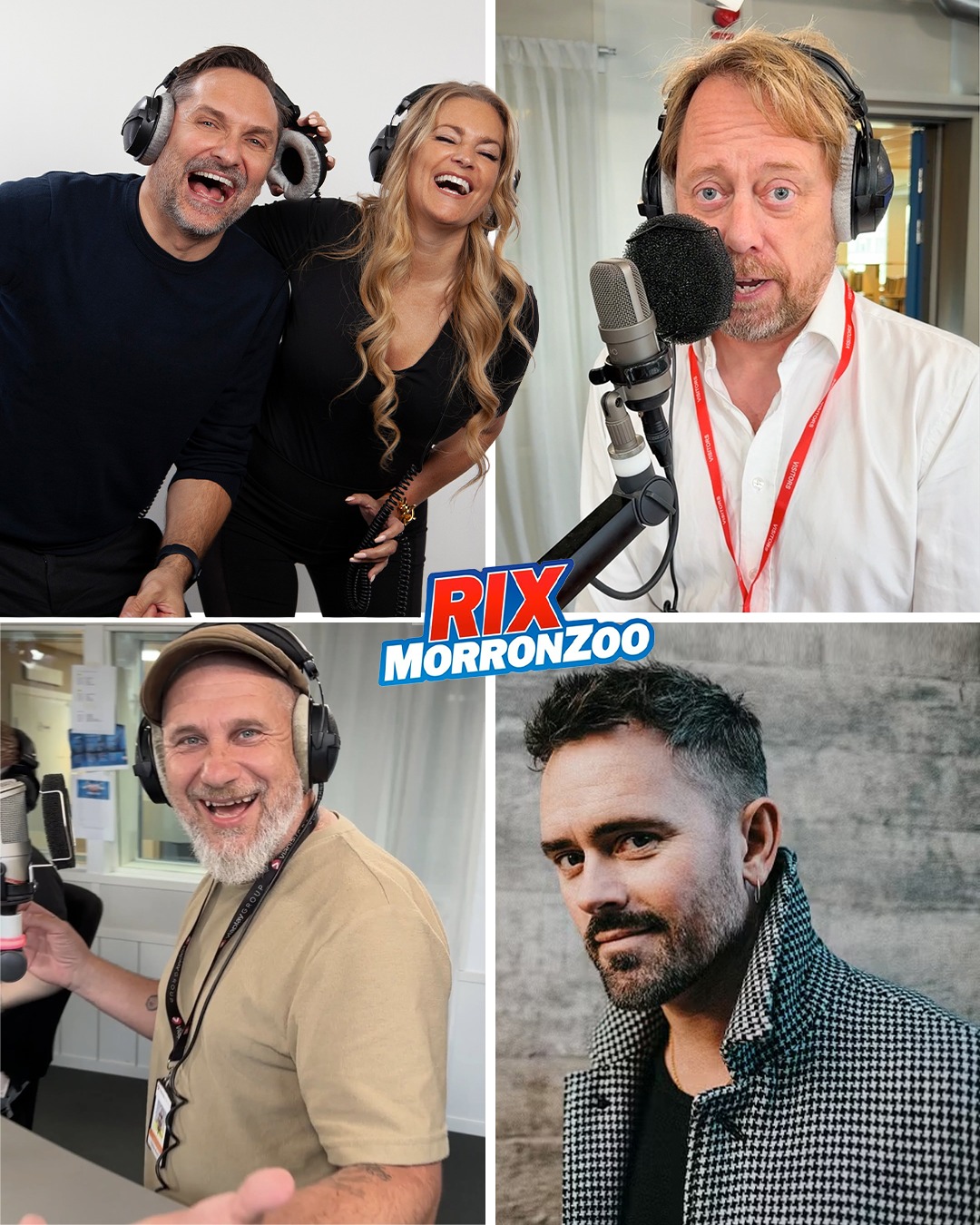 RIX - Nej men hörni?! 🫨 IMORGON ÄR VI ÄNTLIGEN TILLBAKA I RADIOFABRIKEN ...
