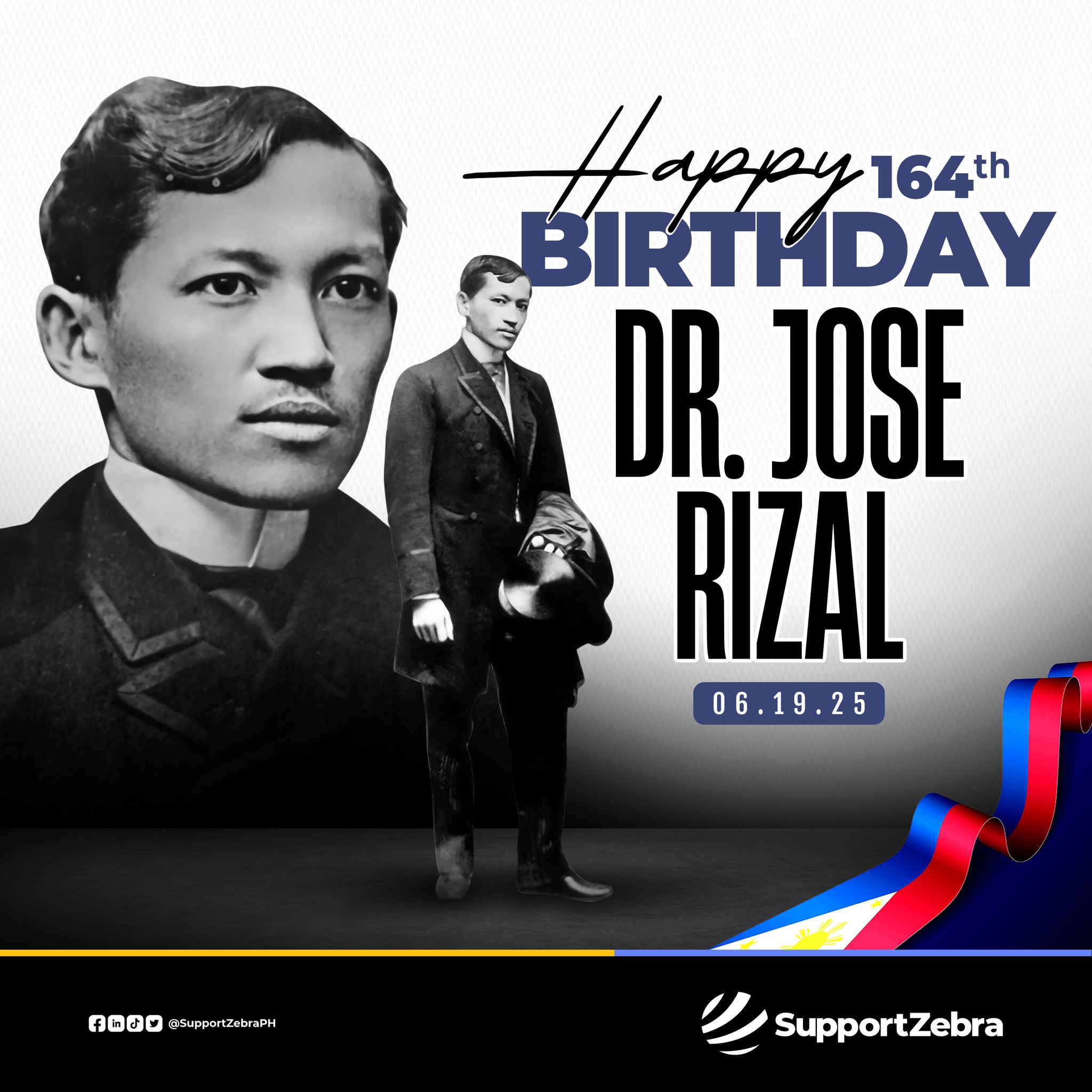 SupportZebra - Today we celebrate the birthday of Dr. José Rizal, a ...