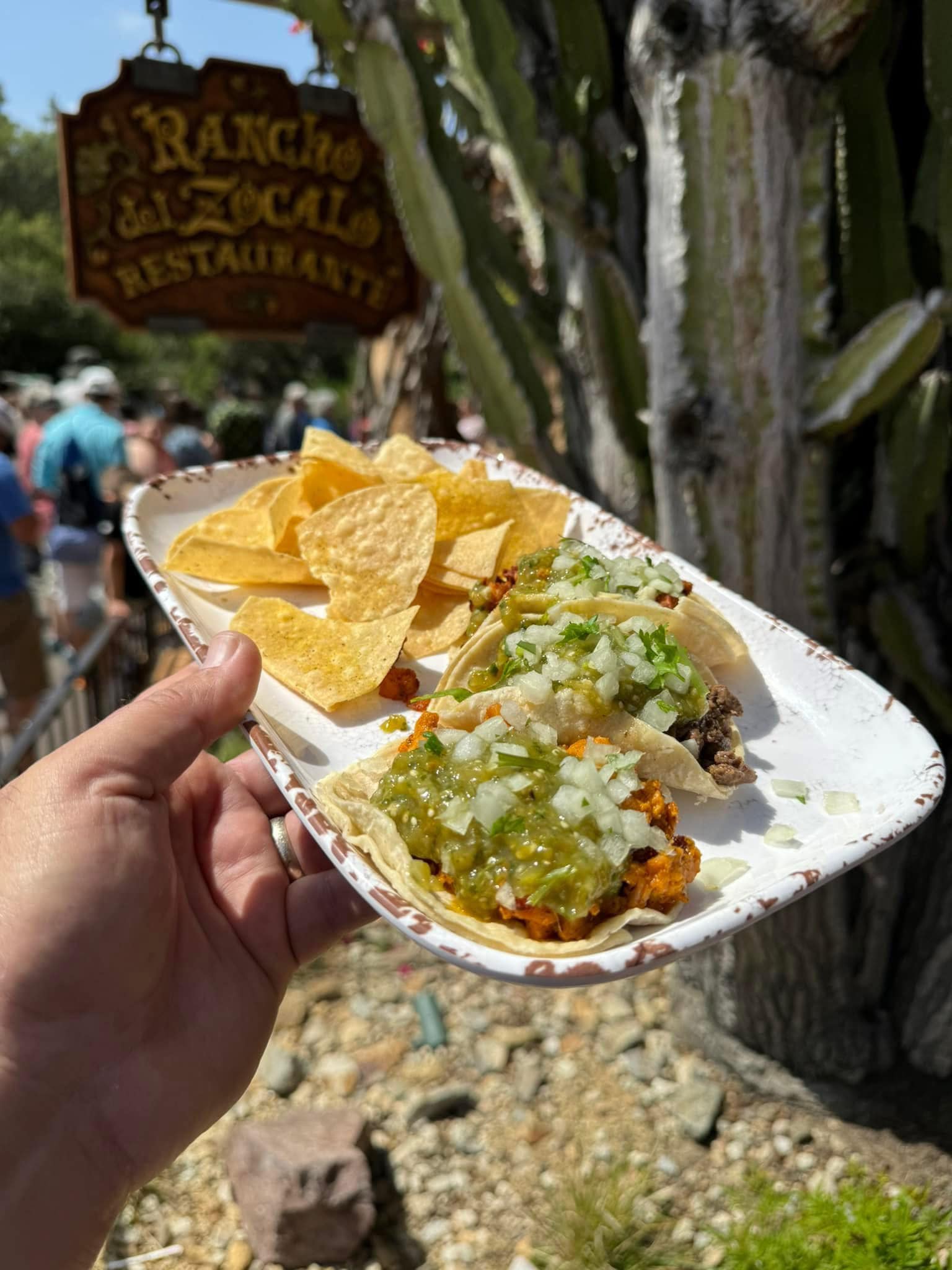 The Trio of Street Tacos from Rancho... - Food At Disneyland | Facebook