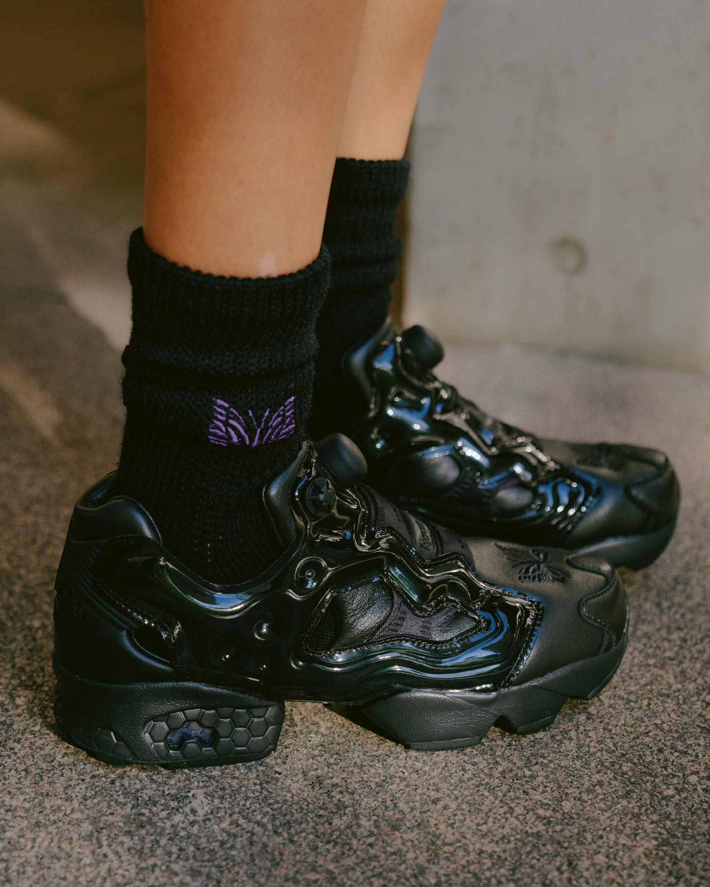 Reebok teams up with Japanese fashion brand Needles to release two 