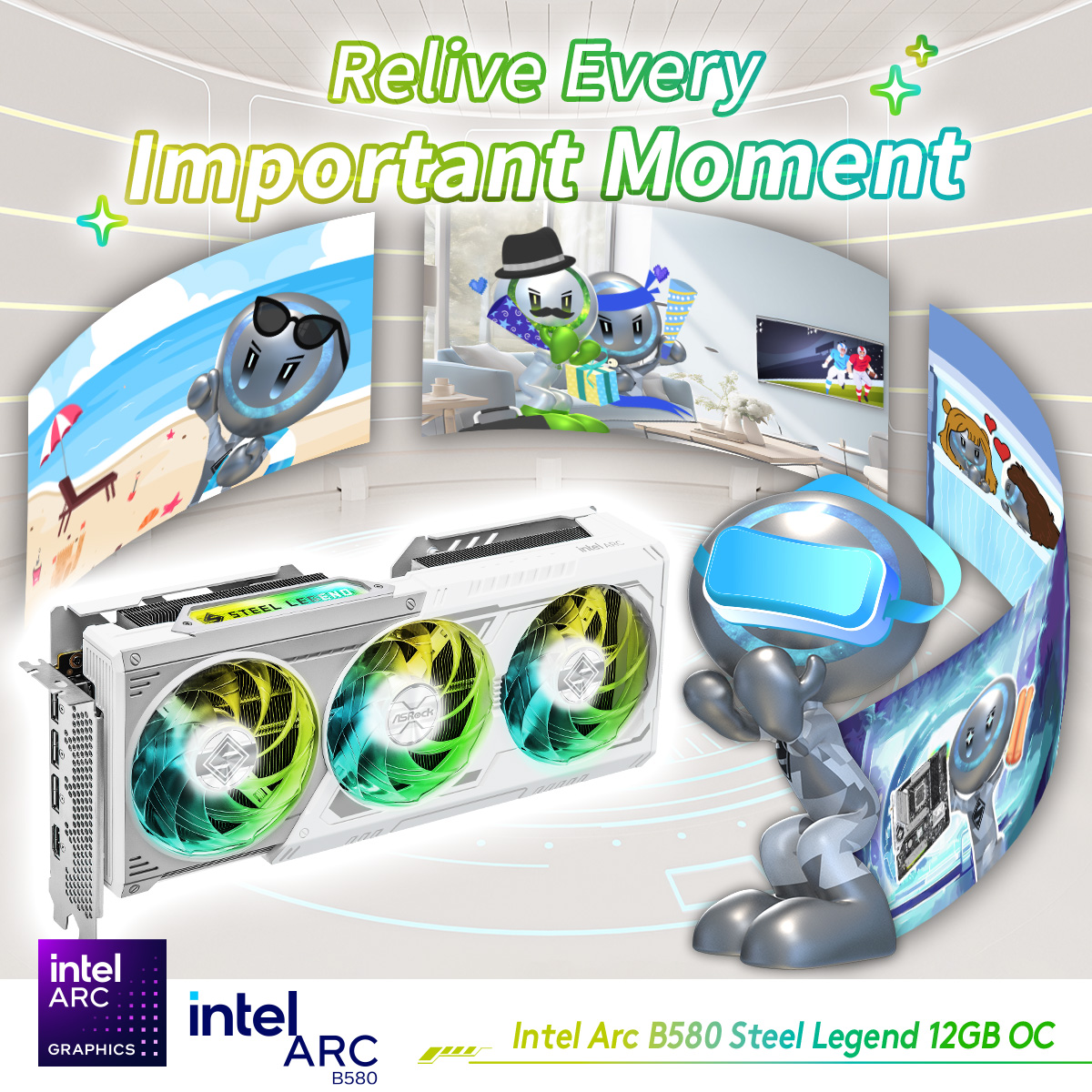 ASRock - Stunning Visuals, Reliving Precious Memories The new Intel Arc ...