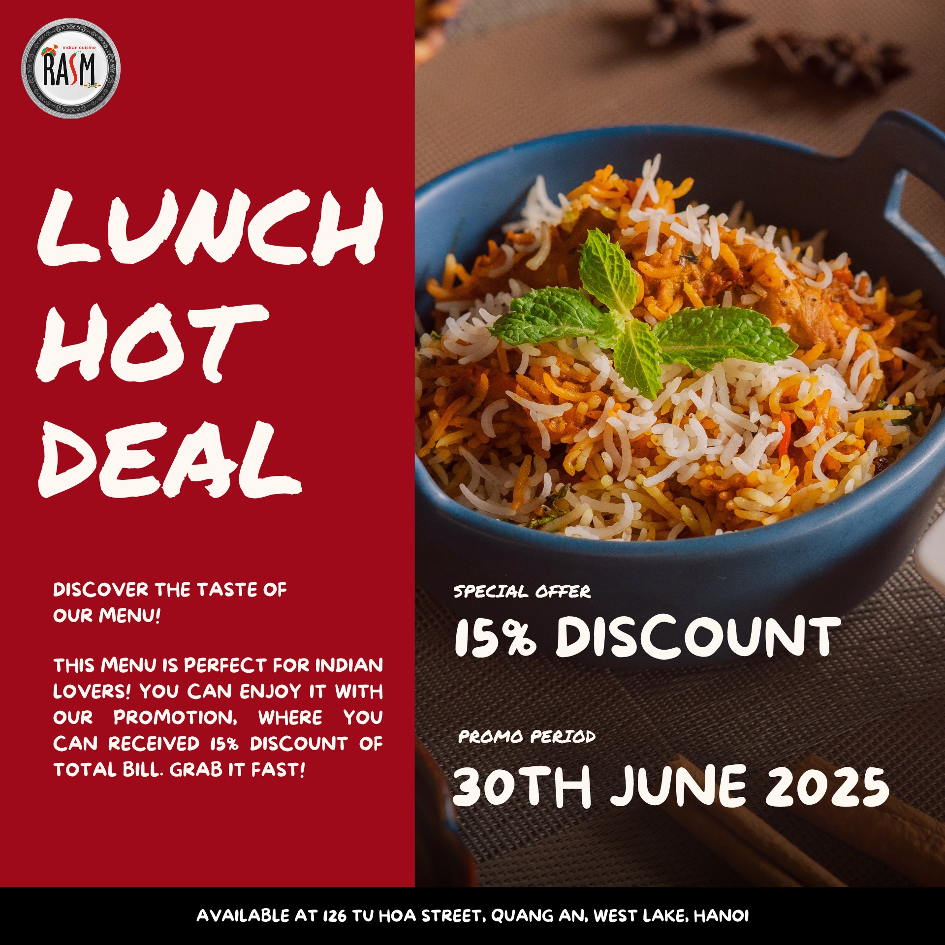 Rasm Indian Cuisine