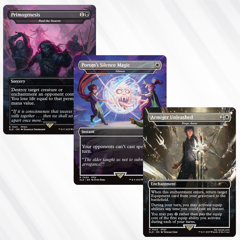 forge anew mtg final fantasy Armiger Unleashed - The Gathering Forge Anew | Secret Lair