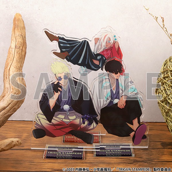 The TRIGUN STAMPEDE Exhibition continues in Kyoto! The new