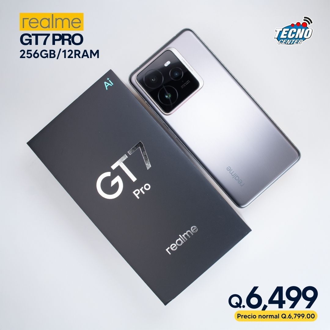 El realme GT7 Pro ya está aquí y vino a romperla! 💥📲 Con este