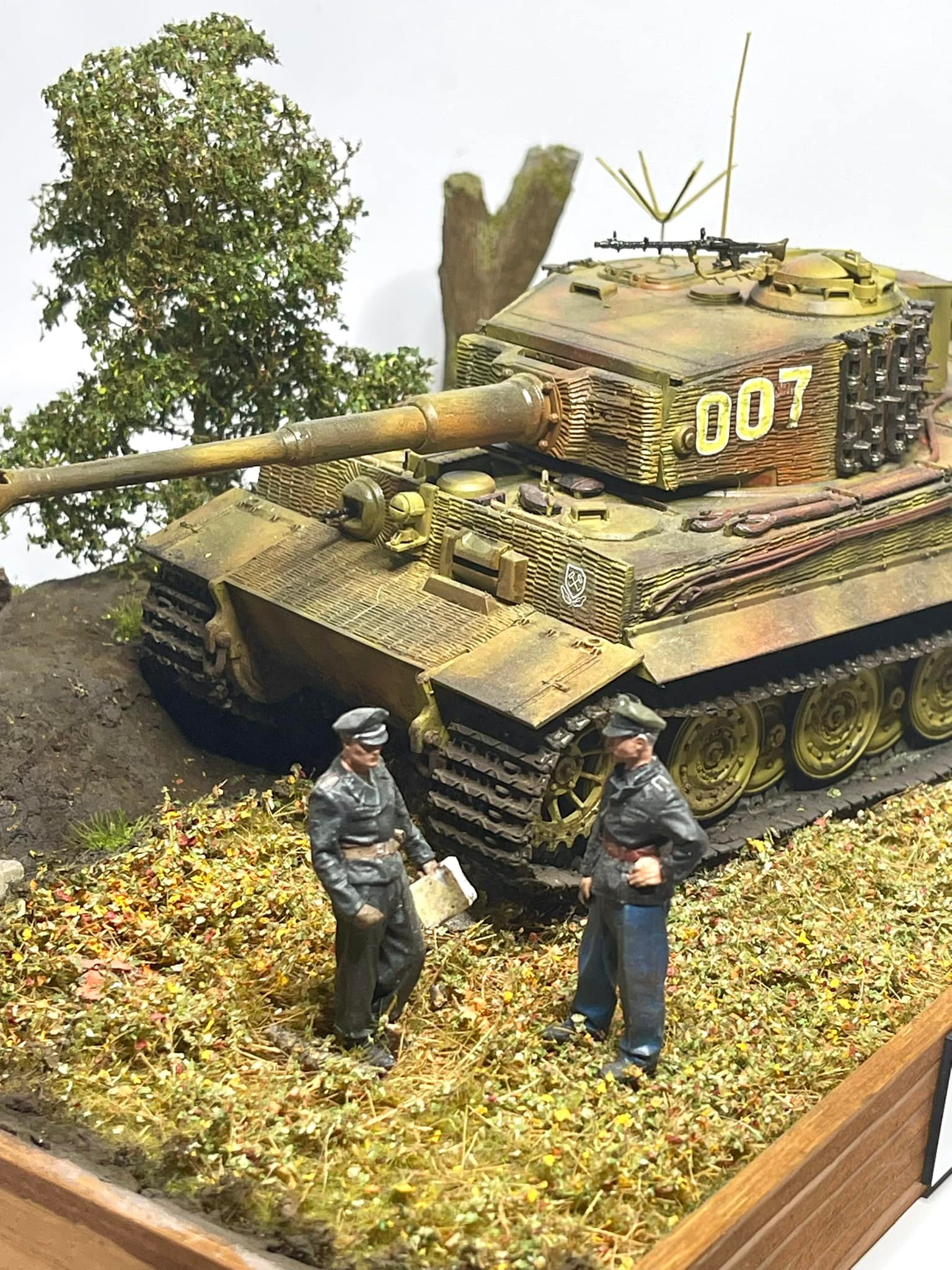 Wittmann's last Tiger in 1:35 scale by Dragon Models