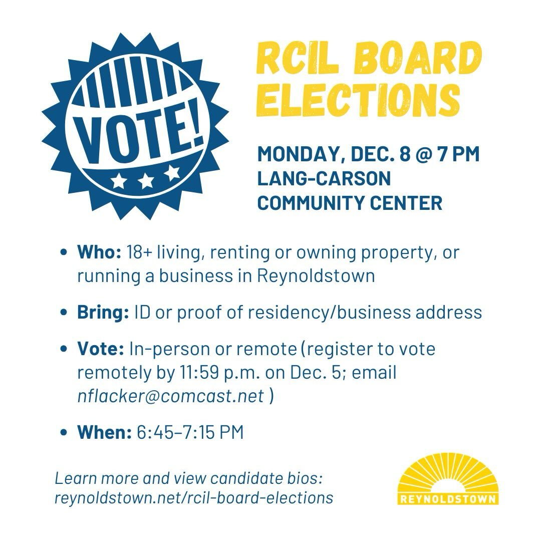 RCIL - 🗳️ It’s election time! Five seats on the RCIL Board are open for ...