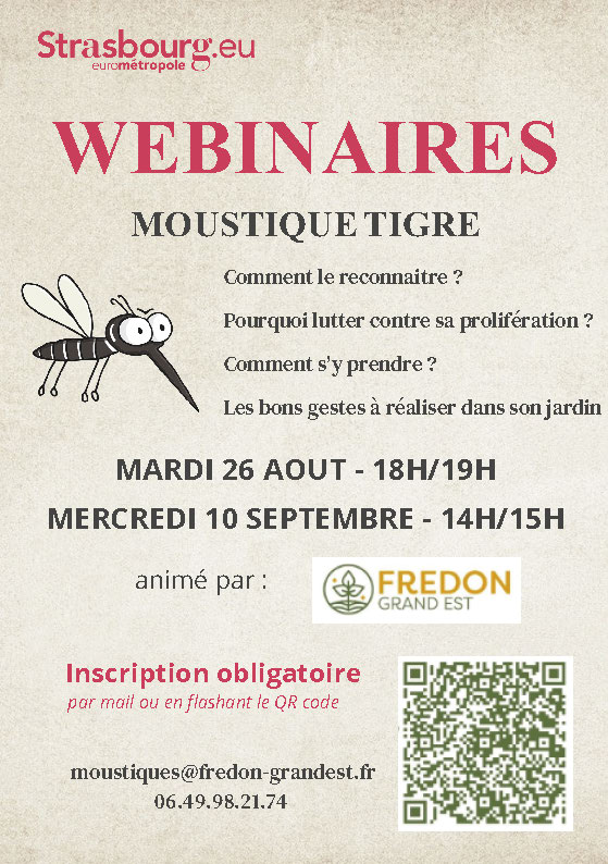 WEBINAIRES MOUSTIQUE TIGRE Comment... - Commune de Holtzheim | Facebook