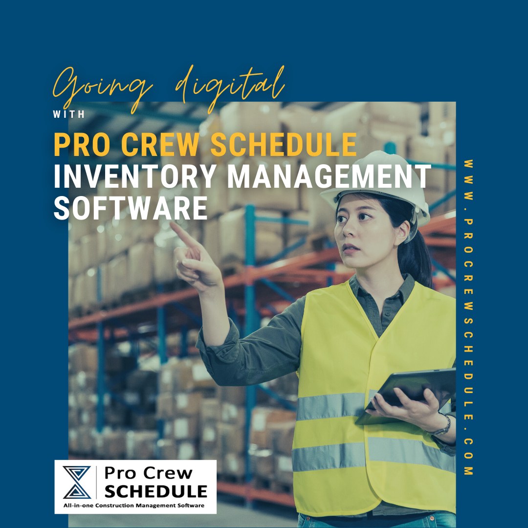 Invest in good inventory management... - Pro Crew Schedule | Facebook