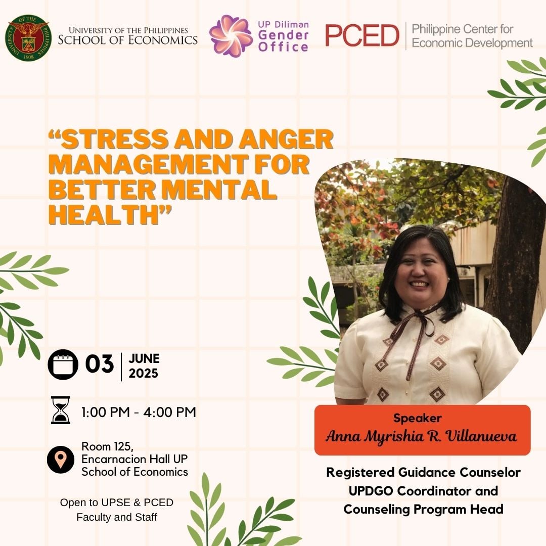 The UPSE and PCED Gender and... - UP Diliman Gender Office | Facebook
