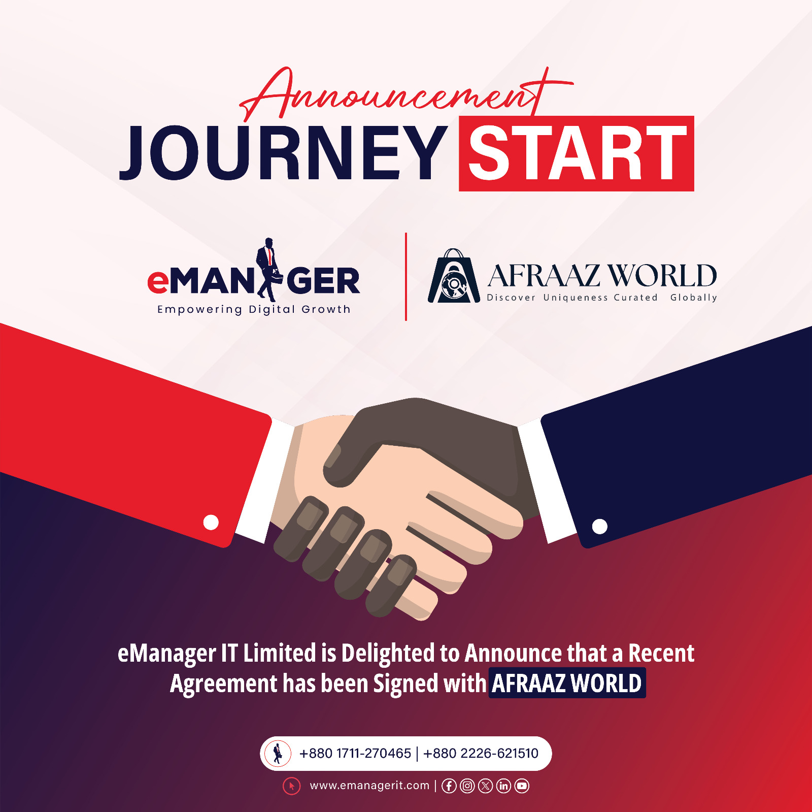 eManager - We are excited to announce the beginning of a remarkable ...