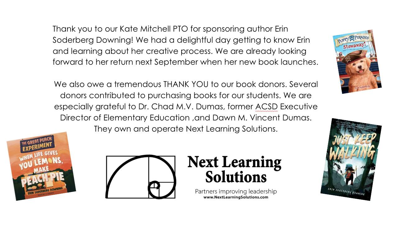 Mitchell Elementary School - Dr Chad Dumas and his wife Dawn, contacted ...