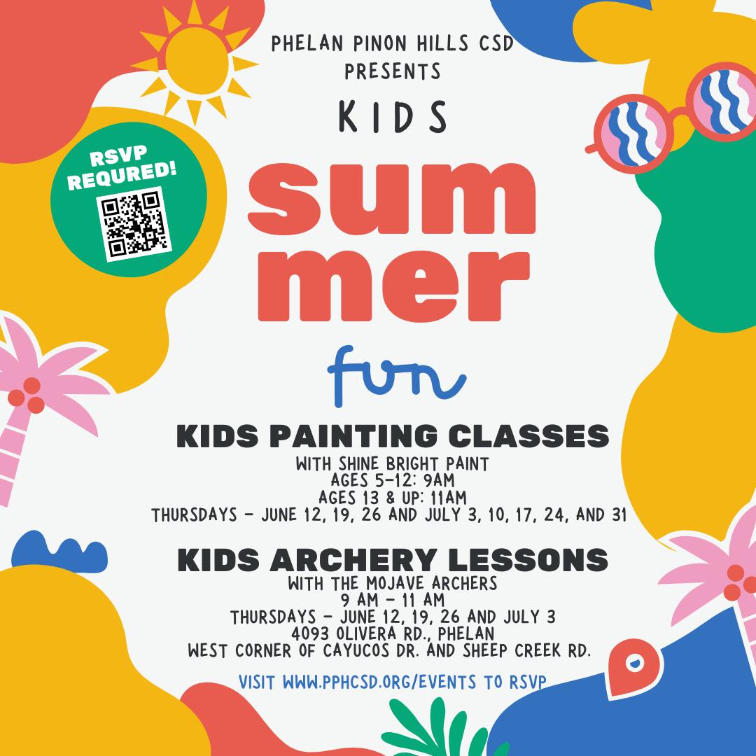 🎨🏹 Get... - Phelan Pinon Hills Community Services District | Facebook