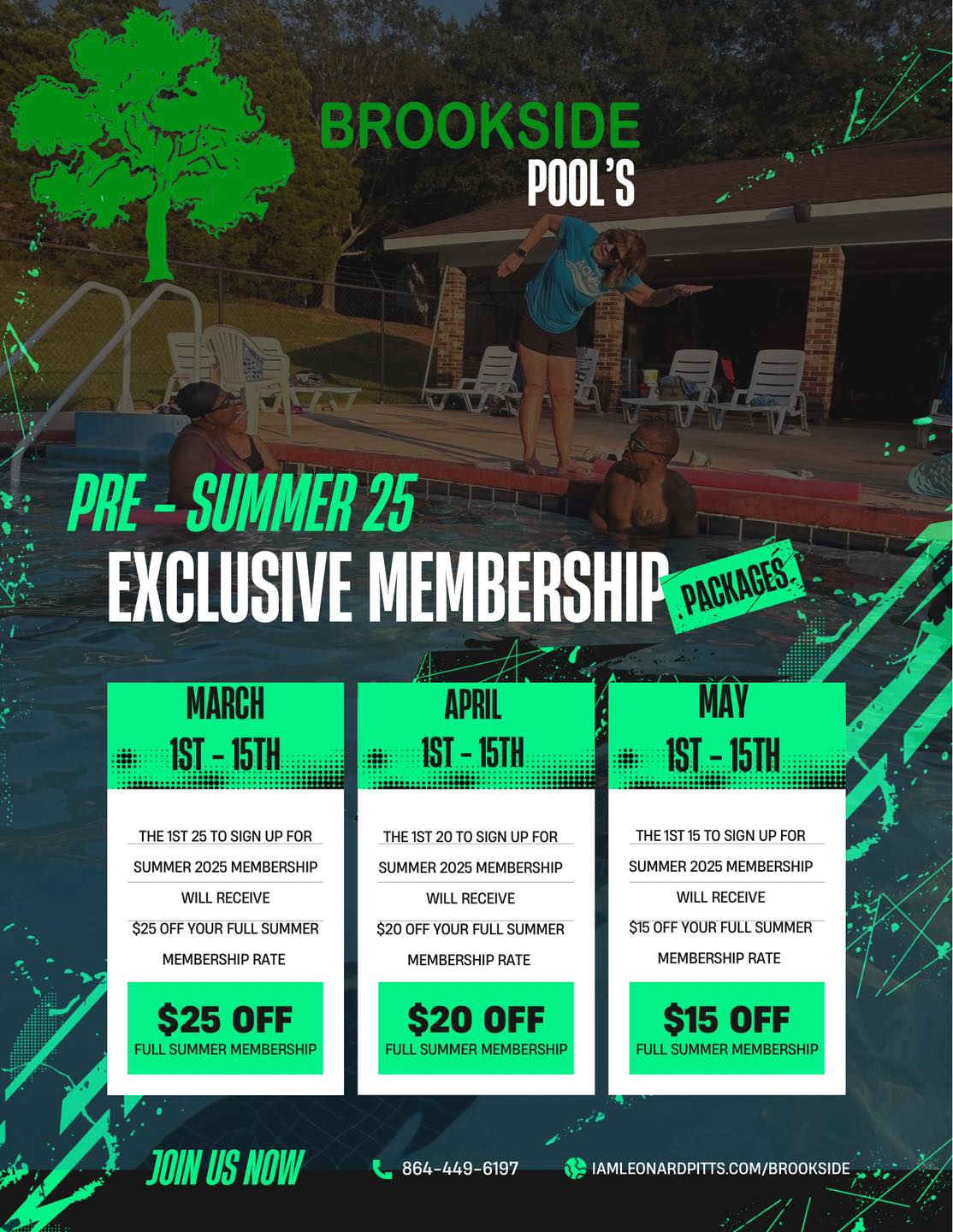 Brookside Pool | Mauldin SC