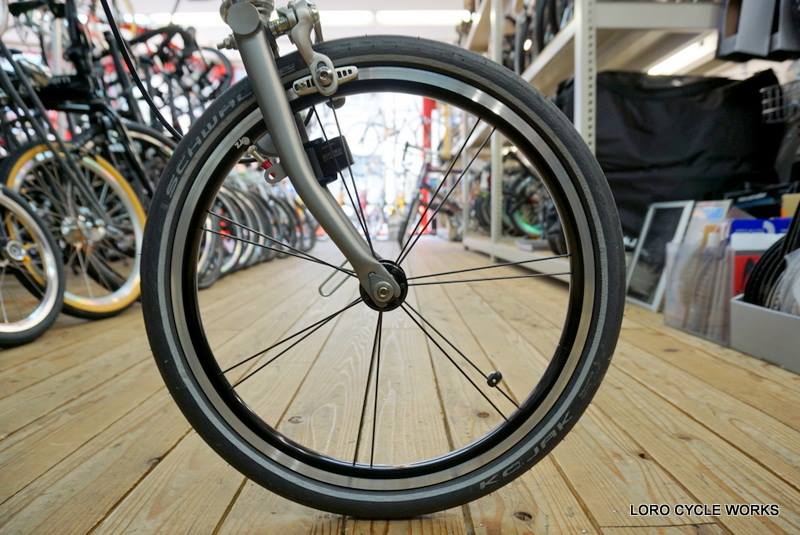 ◎BROMPTON Custom Wheel ORZ wheels 16インチ(wo) for 1 or 2speed