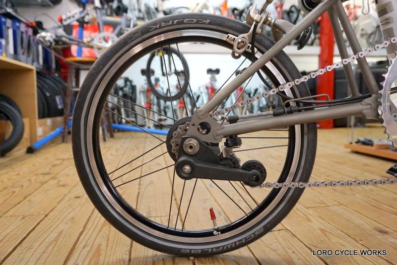 ◎BROMPTON Custom Wheel ORZ wheels 16インチ(wo) for 1 or 2speed