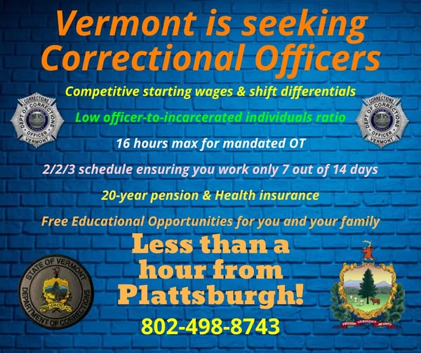 Vermont Department of Corrections | Waterbury VT
