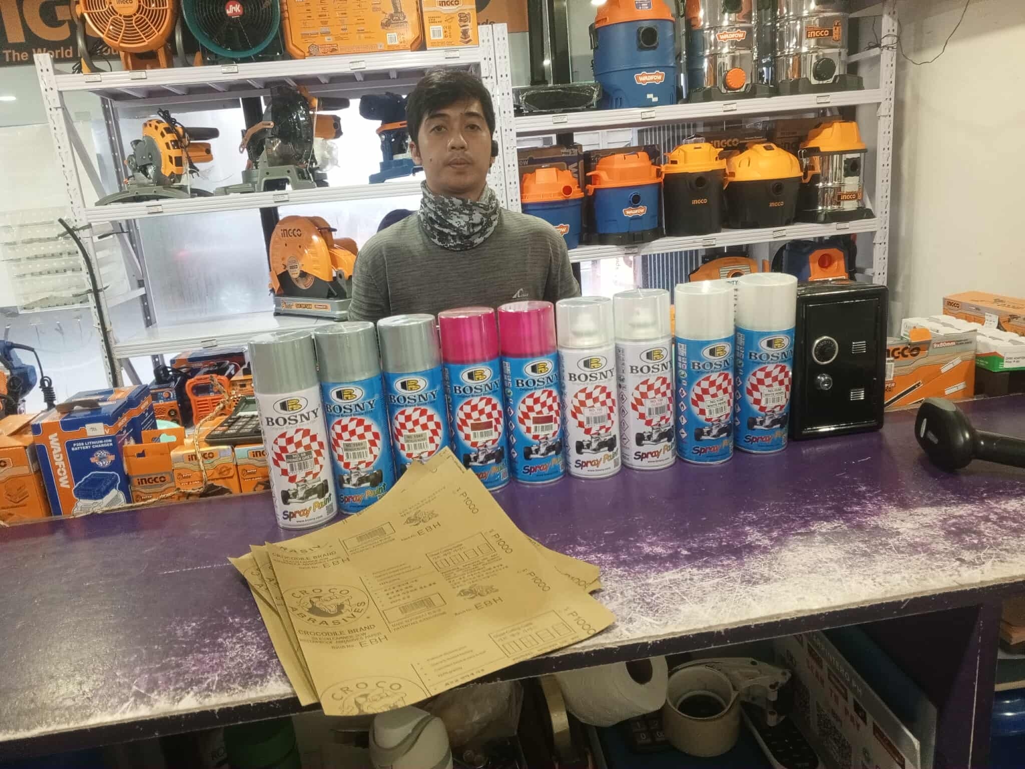 Bosny - Visit our store Bosny Spray TIMOG QUEZON CITY Bosny Spray Paint ...