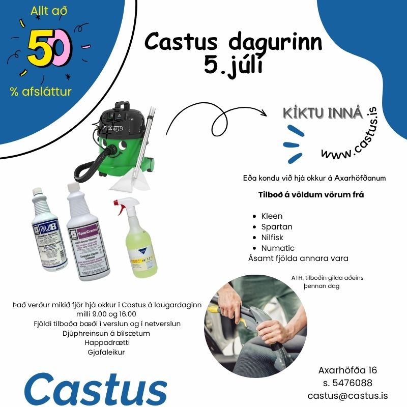 Castus - Djúphreinsiþjónusta | Reykjavík
