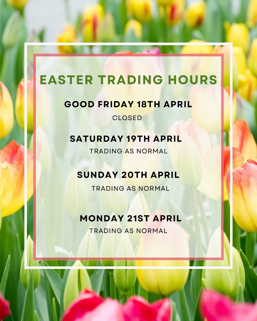 EASTER AND ANZAC TRADING HOURS To our... - Kurrawa Surf Club | Facebook
