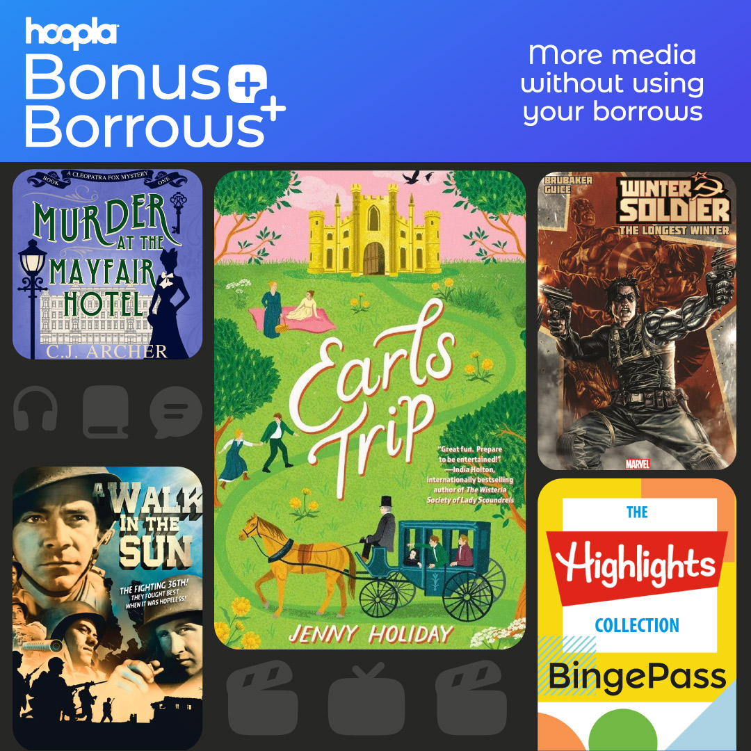 Harford - 🎉 Hoopla Digital Bonus Borrows are back now through Saturday ...