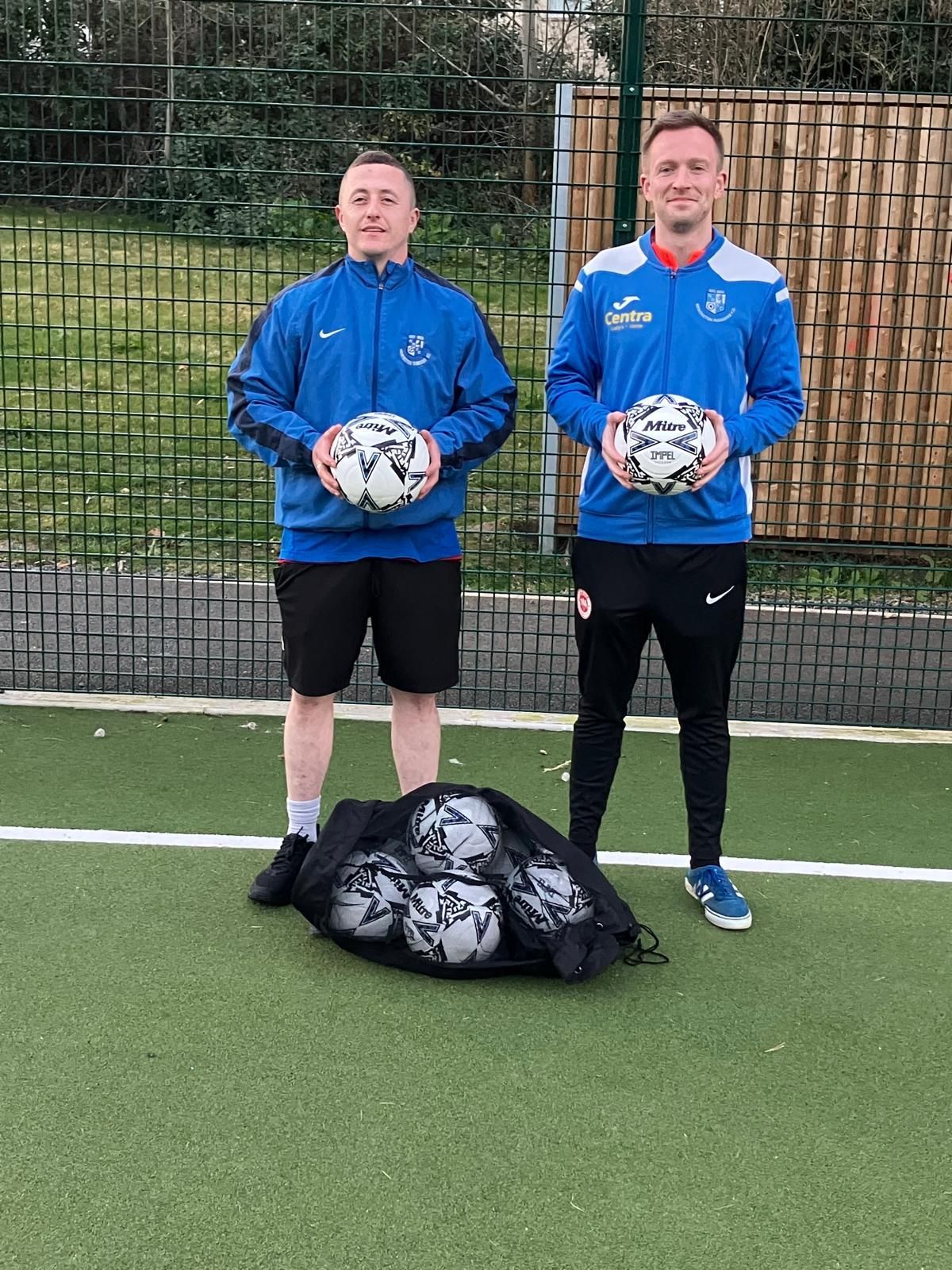 Newington - 🔵⚪️ Massive thank you to OLSC Larne for sponsoring a new ...