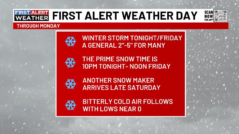 WKYT - FIRST ALERT WEATHER DAY | Chris Bailey tracks two winter storms ...