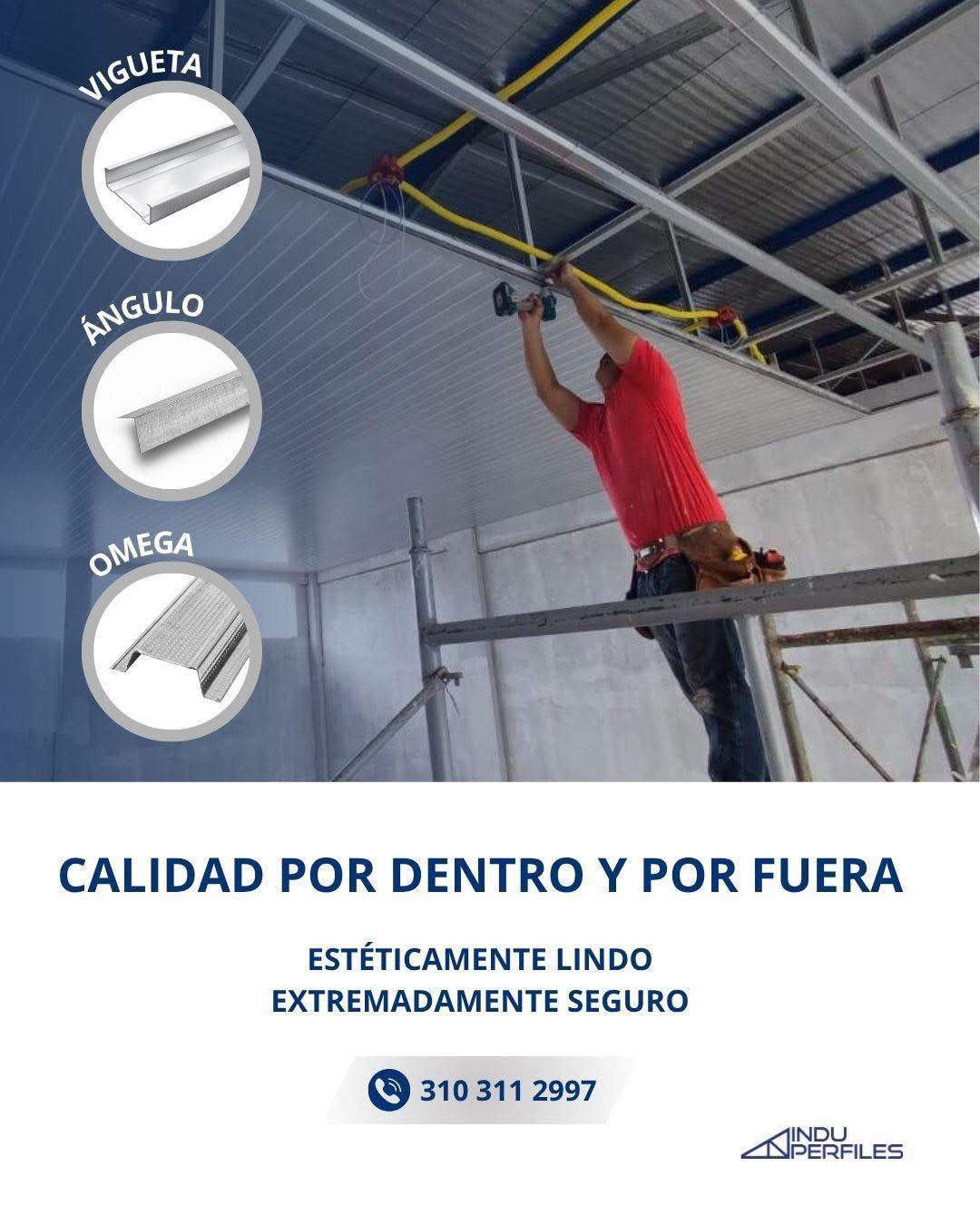 Tucaqueta.com - 📣 ¿Necesitas Cielo raso de PVC? En Induperfiles tenemos ...