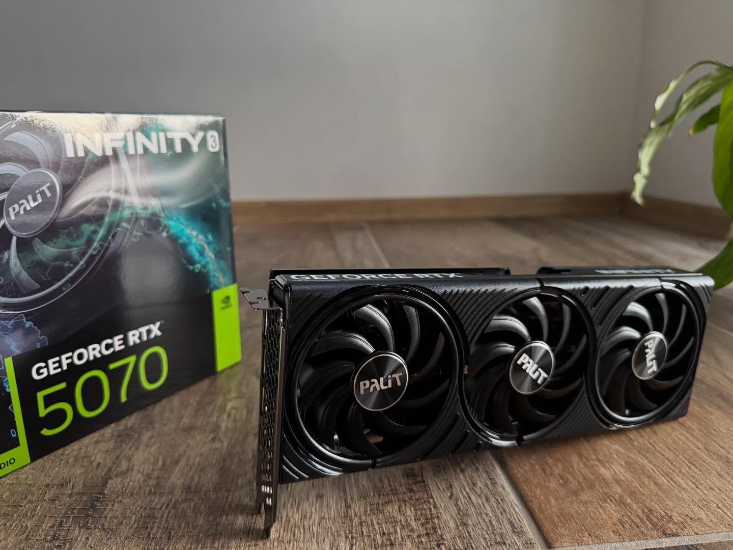 A brief test of the Palit GeForce RTX 5070 Infinity 3 OC in Mouse