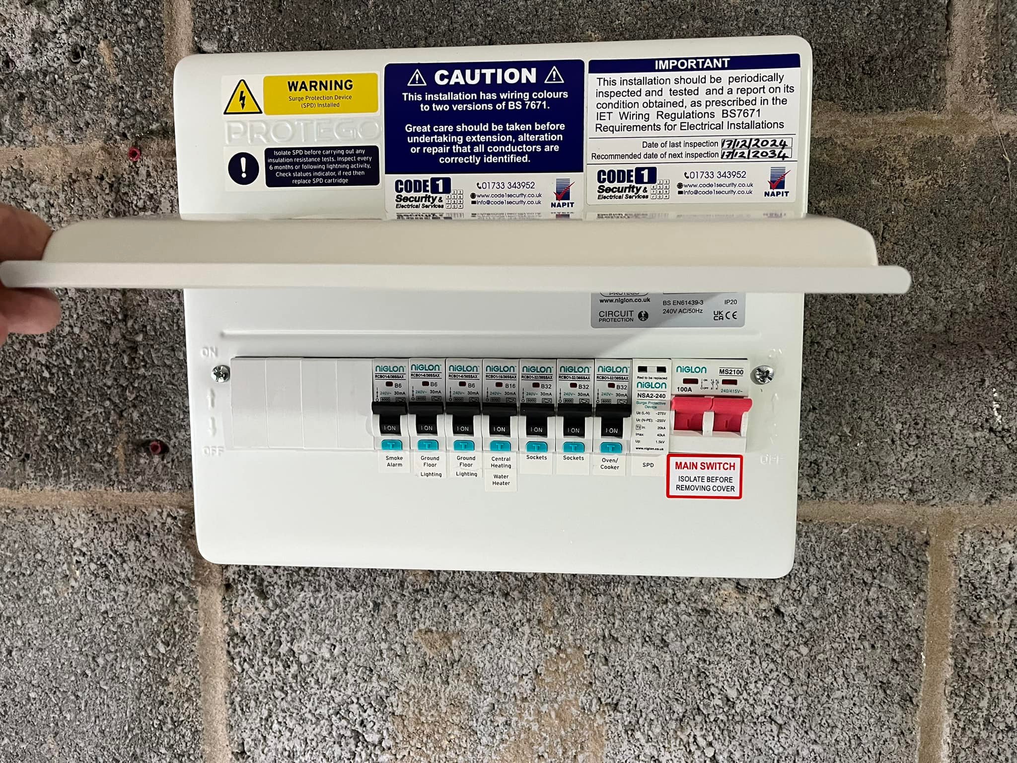 Code 1 Security and electrical services | Peterborough