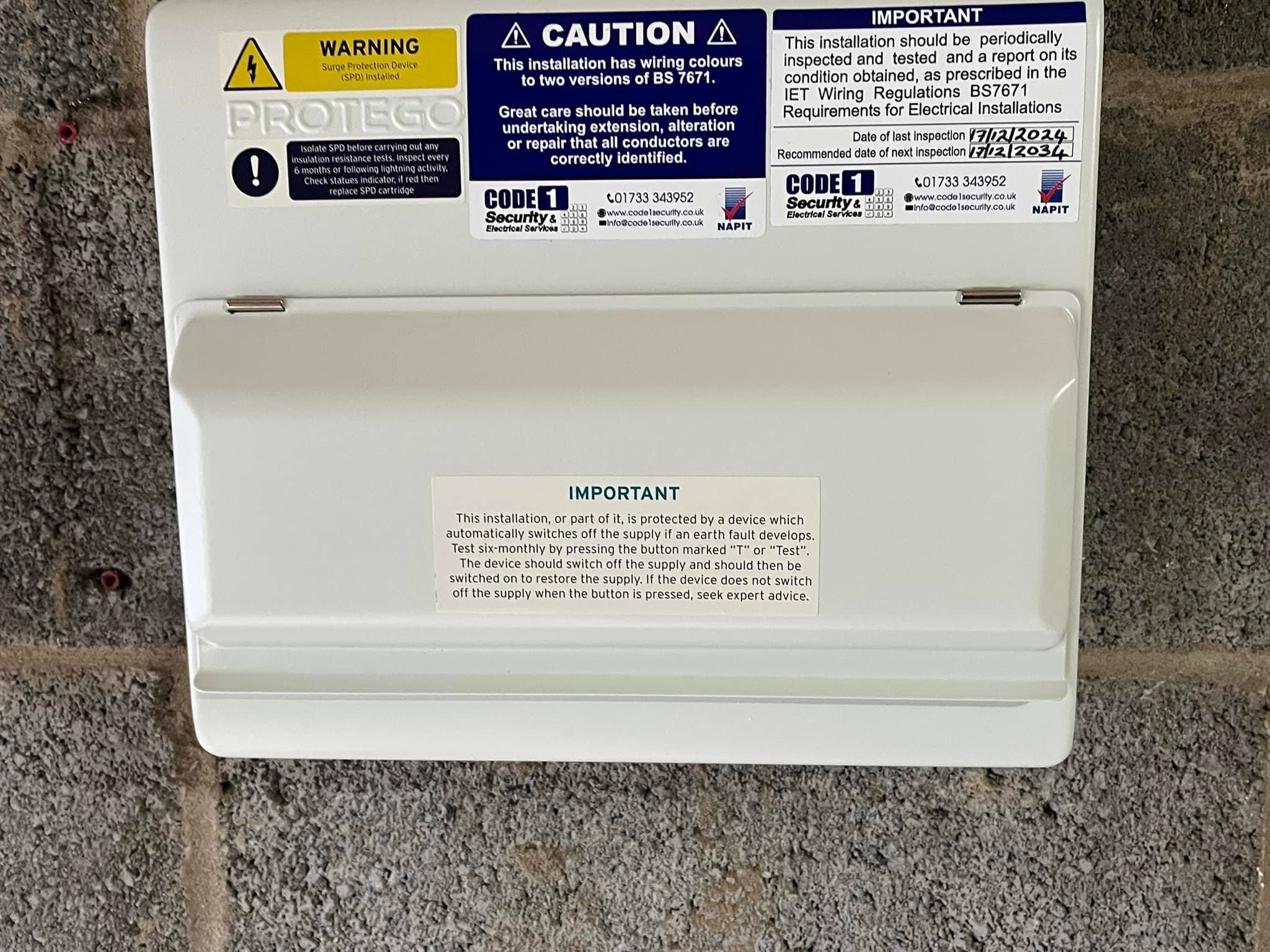 Code 1 Security and electrical services | Peterborough