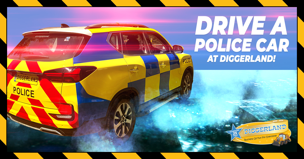 Diggerland - 🚔 Little drivers, big adventures! On our Joyrider ride ...