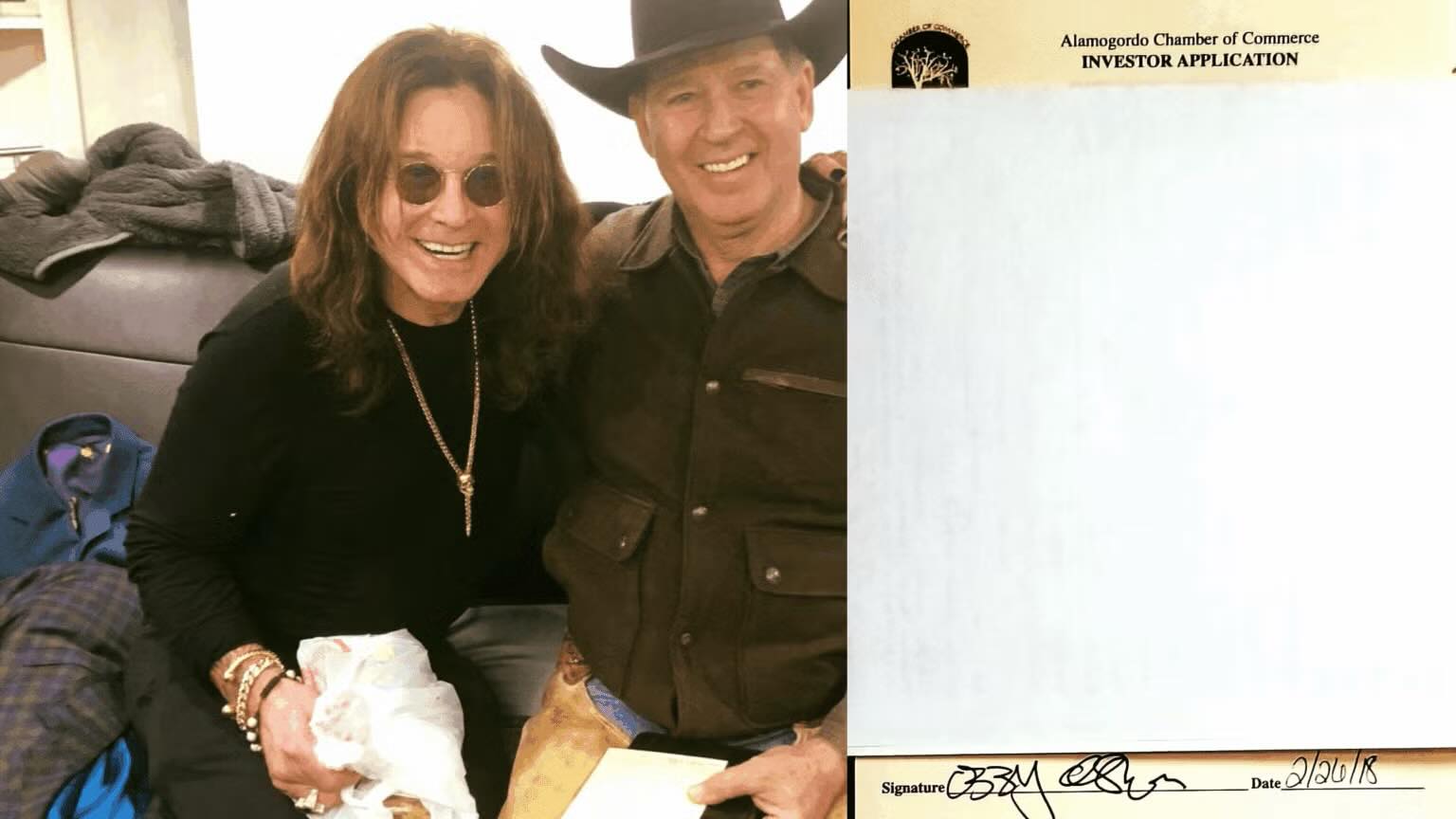 Trevor - Did you know the late Ozzy Osbourne became a member of the ...