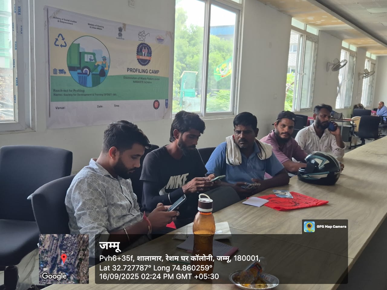 The Profiling of Waste Pickers under the NAMASTE scheme continues ...