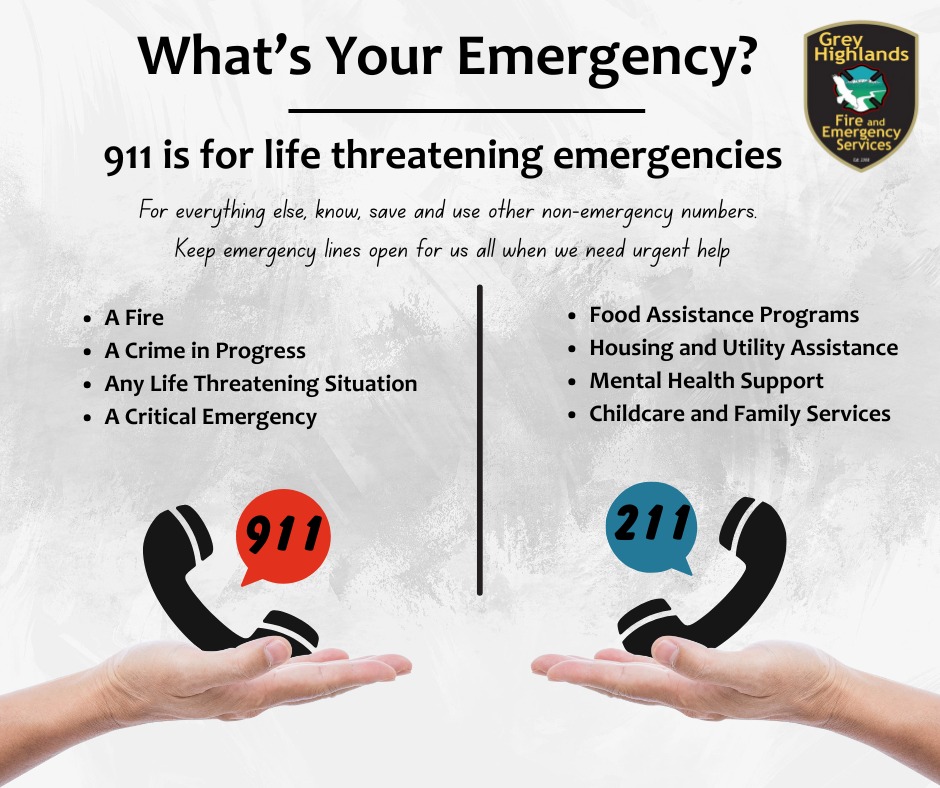 Municipality - Understanding when to call 911 versus 211 can save lives ...