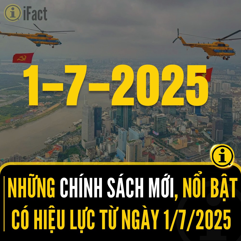 IFact - #iUPDATE TỪ NGÀY 1/7/2025, CẬP NHẬT NHỮNG CHÍNH SÁCH MỚI: - Từ ...