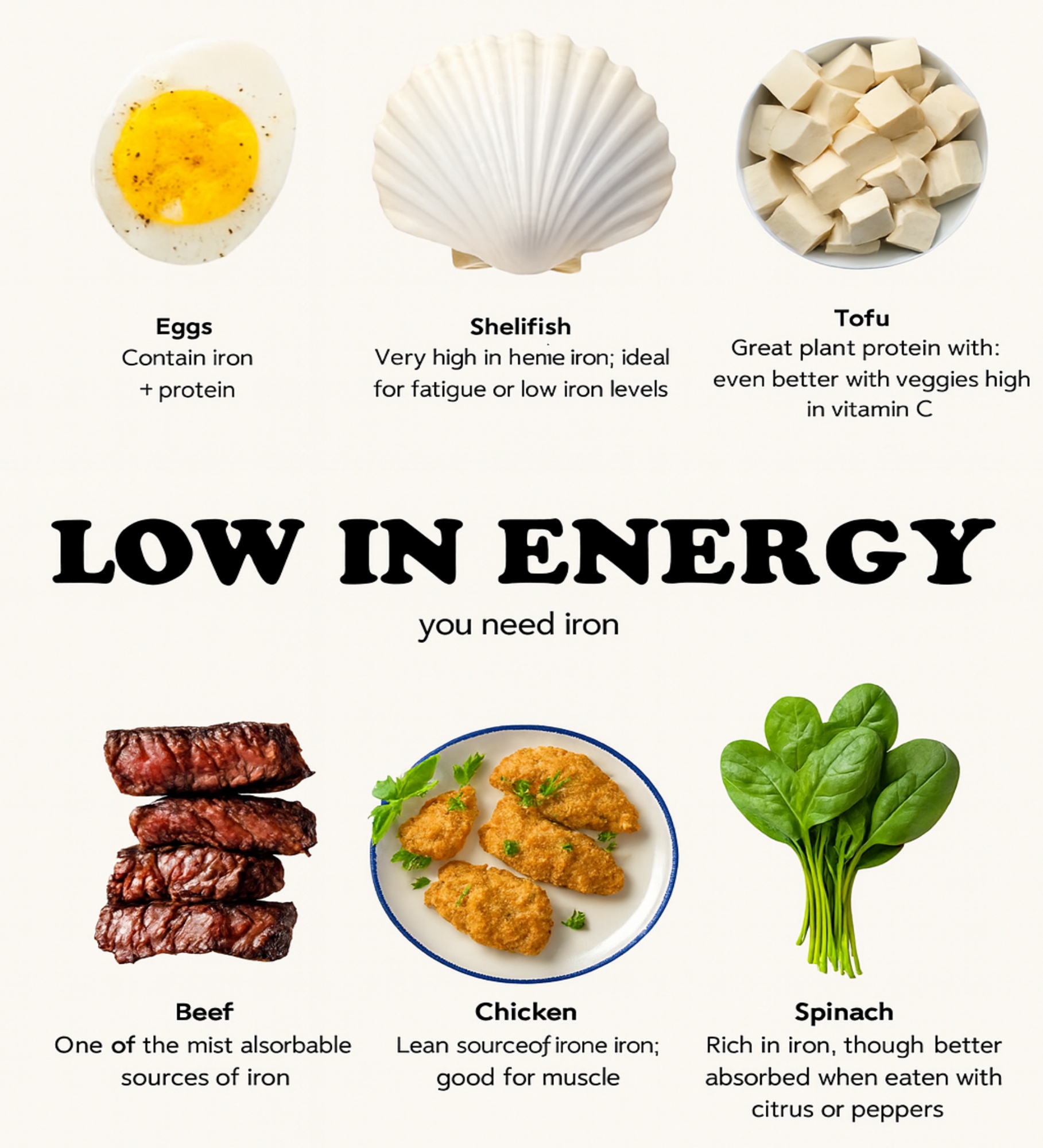 Your - Low In Energy You Need Iron! | Facebook