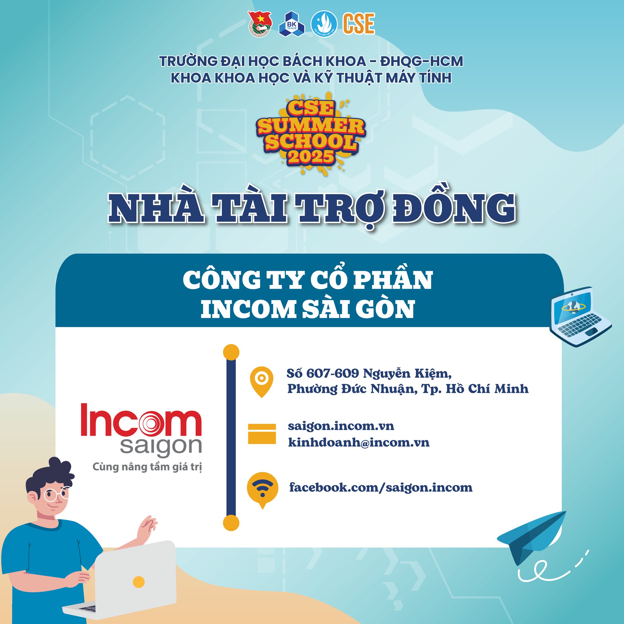 Ban - [CSE Summer School 2025] GIỚI THIỆU NHÀ TÀI TRỢ Xin được giới ...