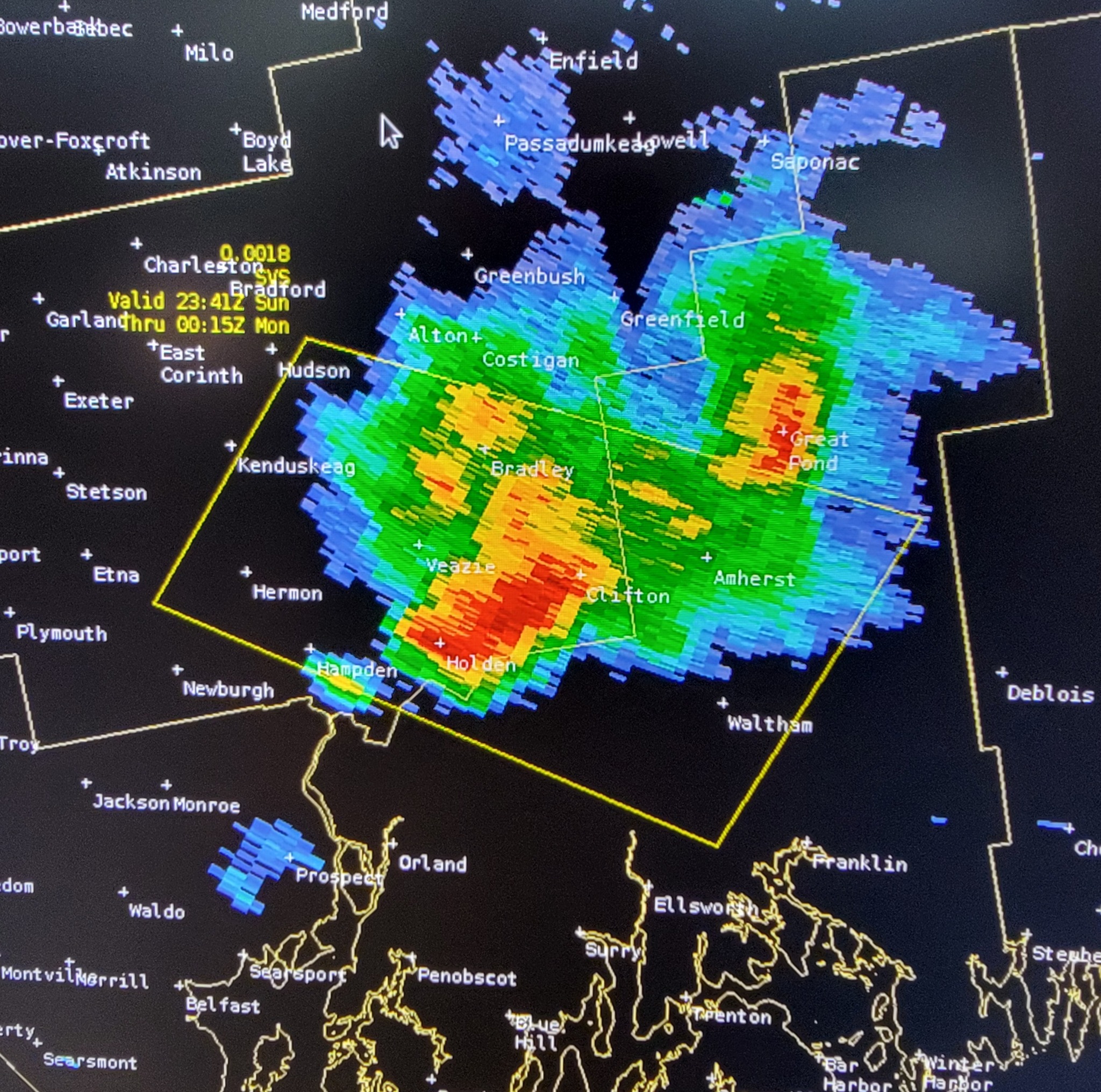 A strong... - US National Weather Service Caribou ME | Facebook