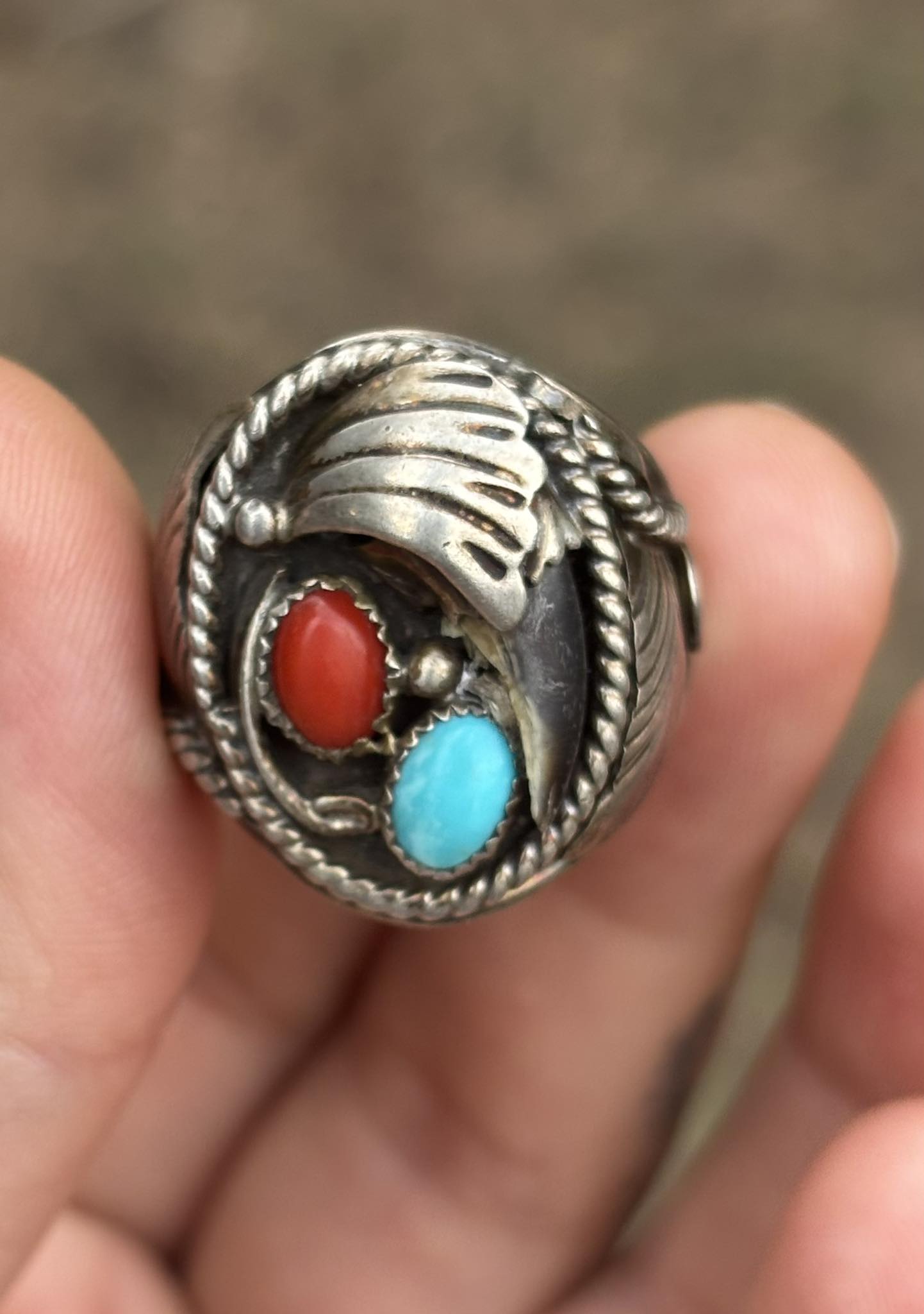 Monty Claw's beautiful Navajo jewelry