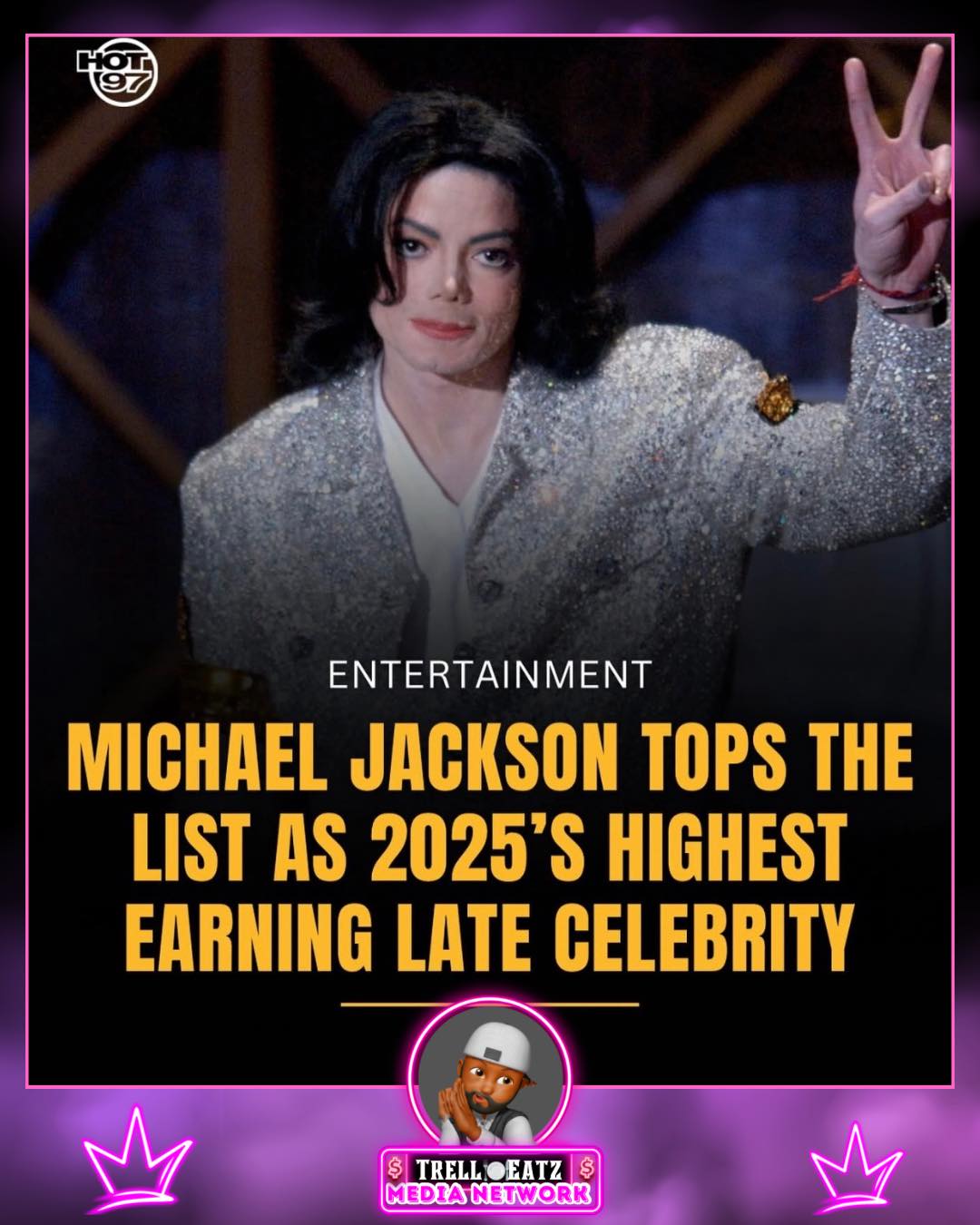 Trell - Michael Jackson reigns supreme once again — crowned 2025’s ...