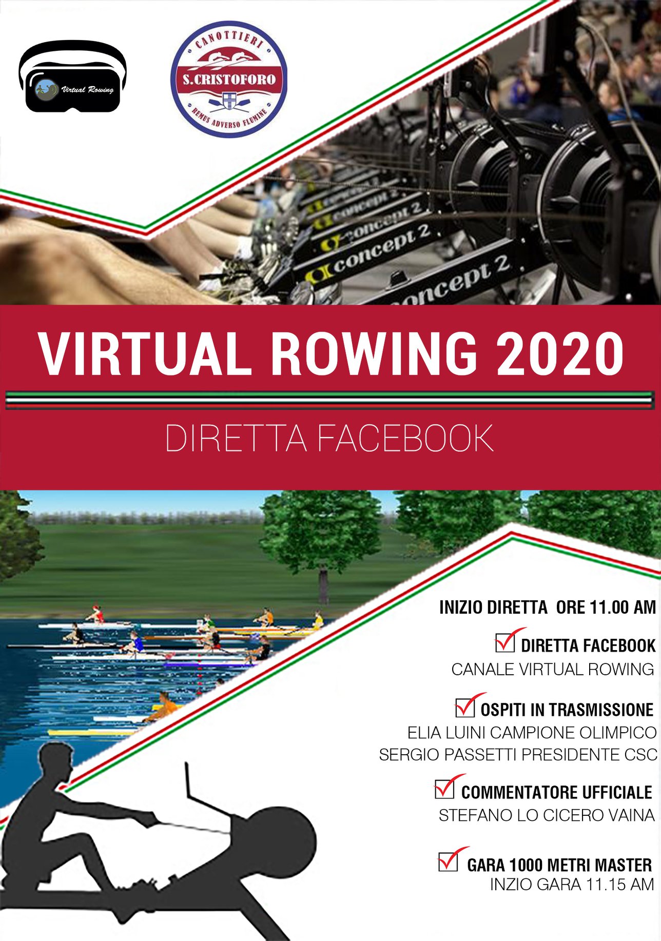 Virtual Rowing | Milan