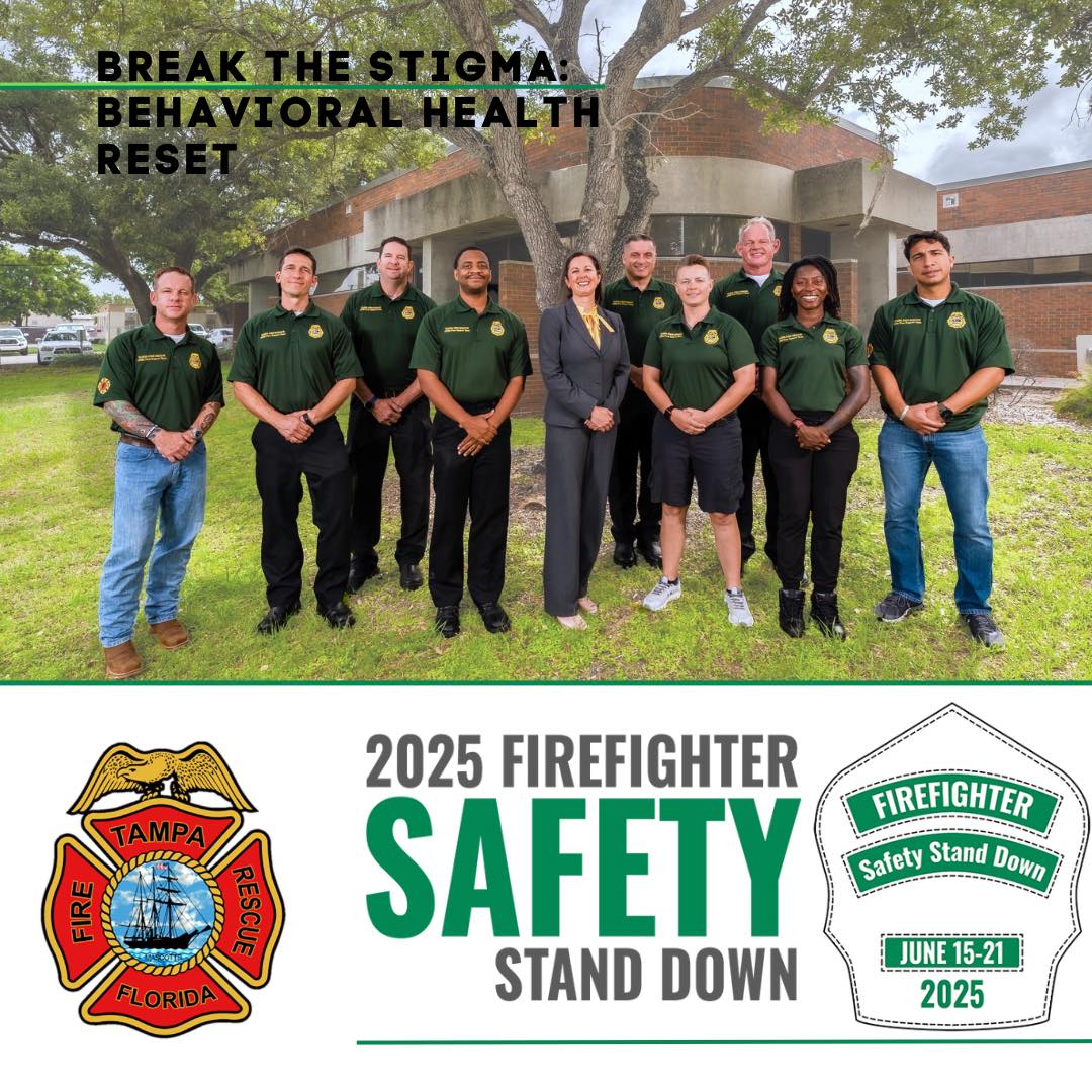 Tampa - 2025 SAFETY STAND DOWN This week, Tampa Fire Rescue personnel ...