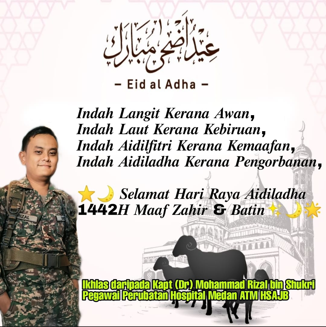 Dr Rizal - Selamat hari raya aidiladha maaf zahir dan batin kepada ...