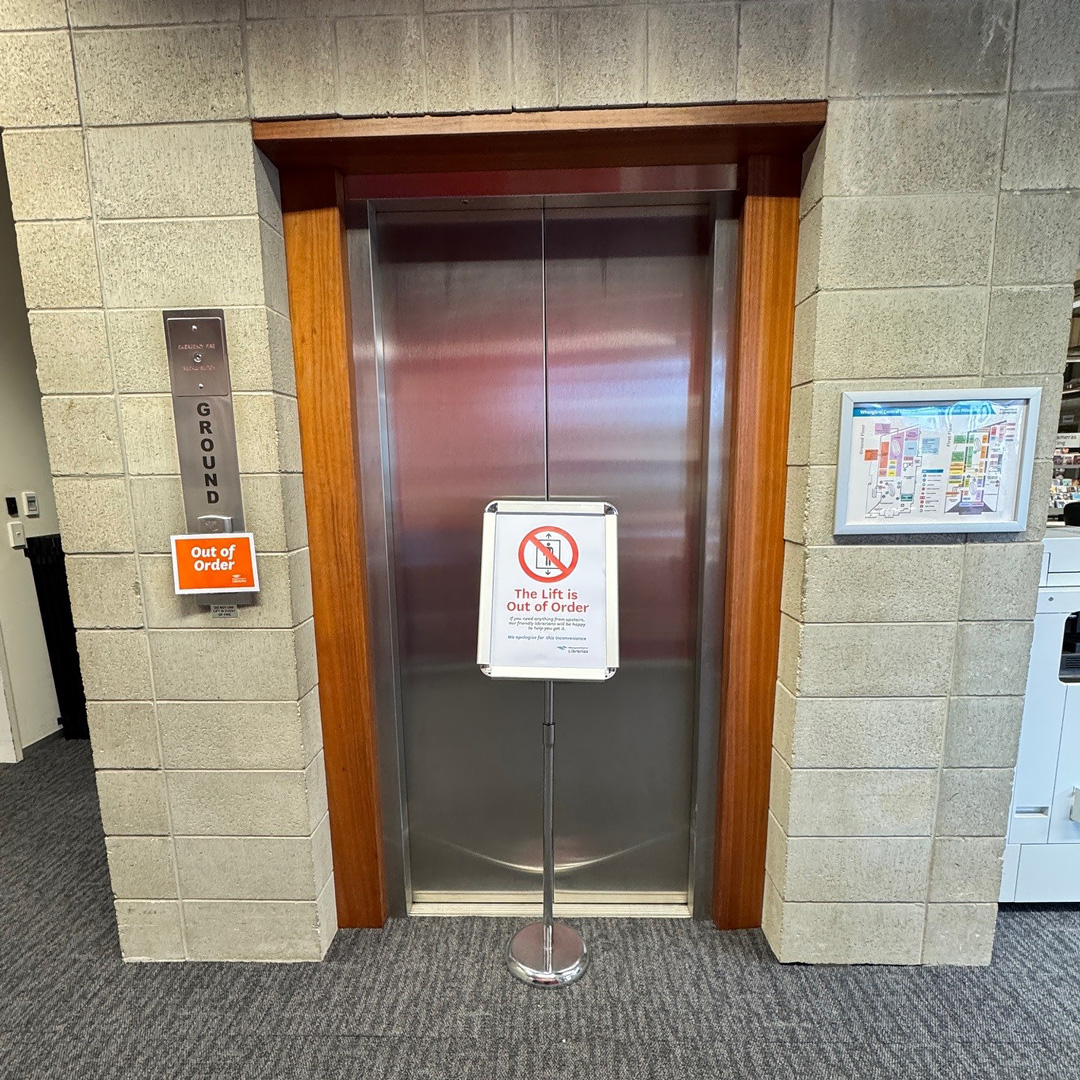Whangarei - 🟢 🛗 LIFT UPDATE 🛗🟢 The lift is fixed and working as normal ...