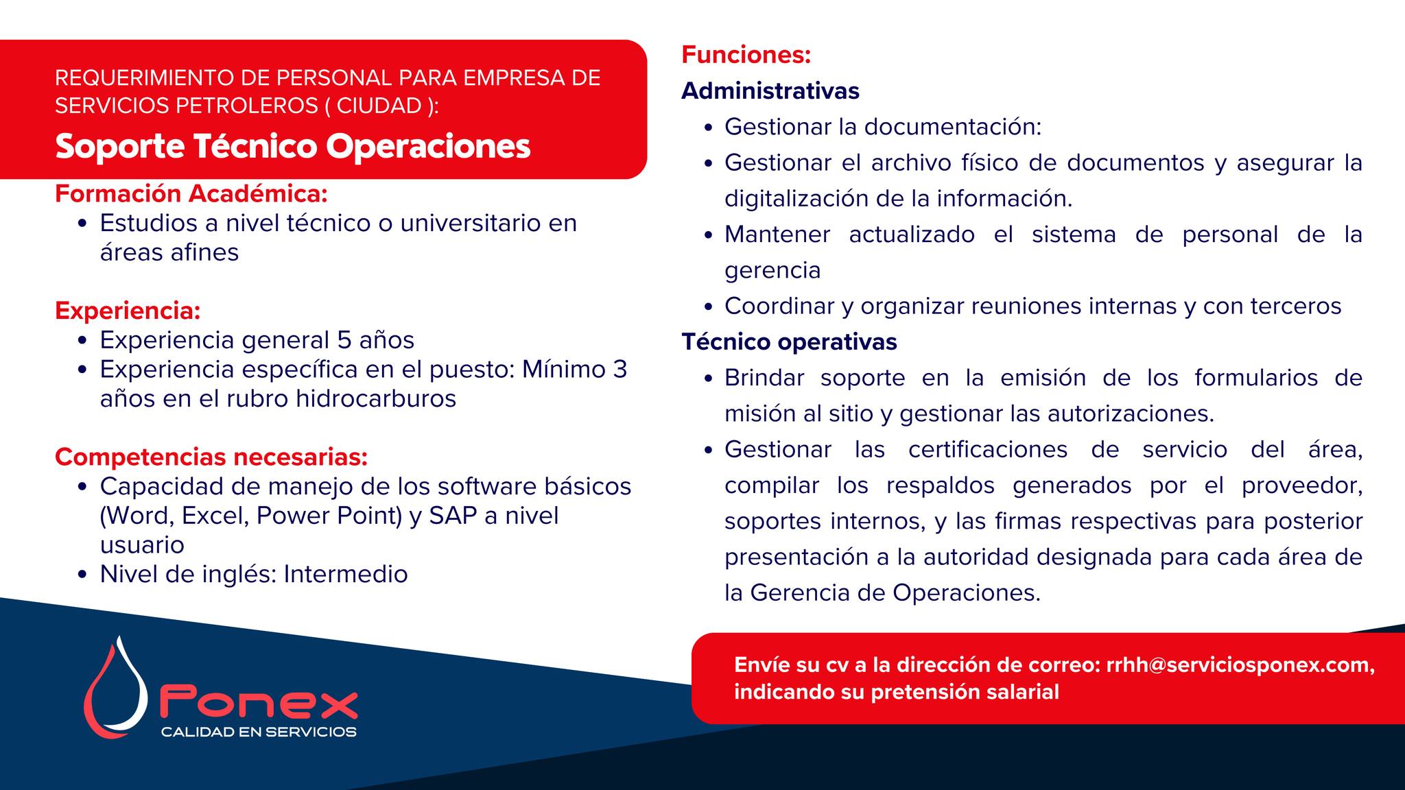 Ponex S.R.L | Santa Cruz de la Sierra