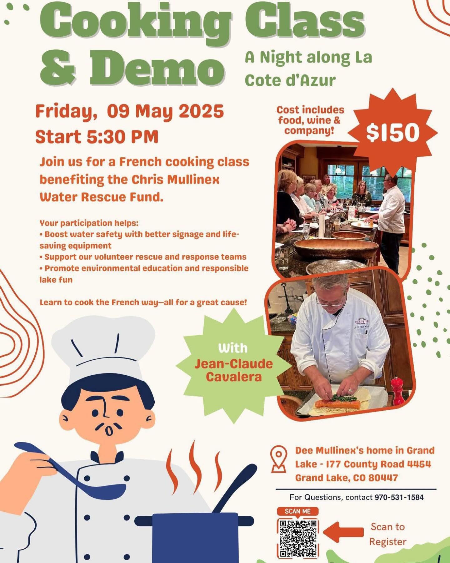 Grand - ☀️🛶☀️ The community is invited to join a Cooking Class and Demo ...
