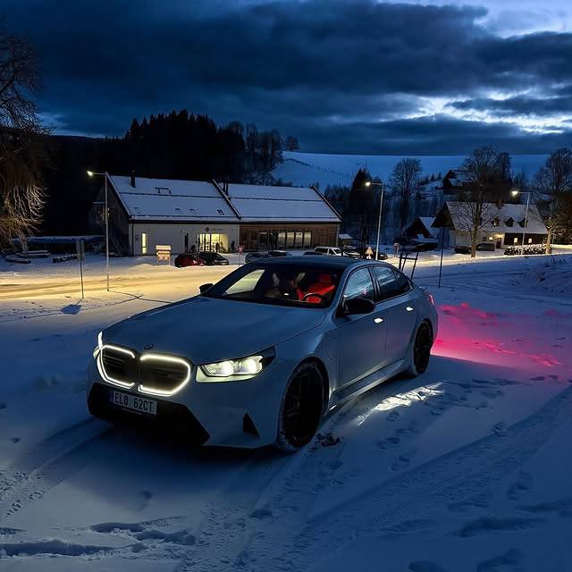The 2025 BMW M5 G90 Sedan in Alpine White #bmwm5 #bmwm #bmw Boring