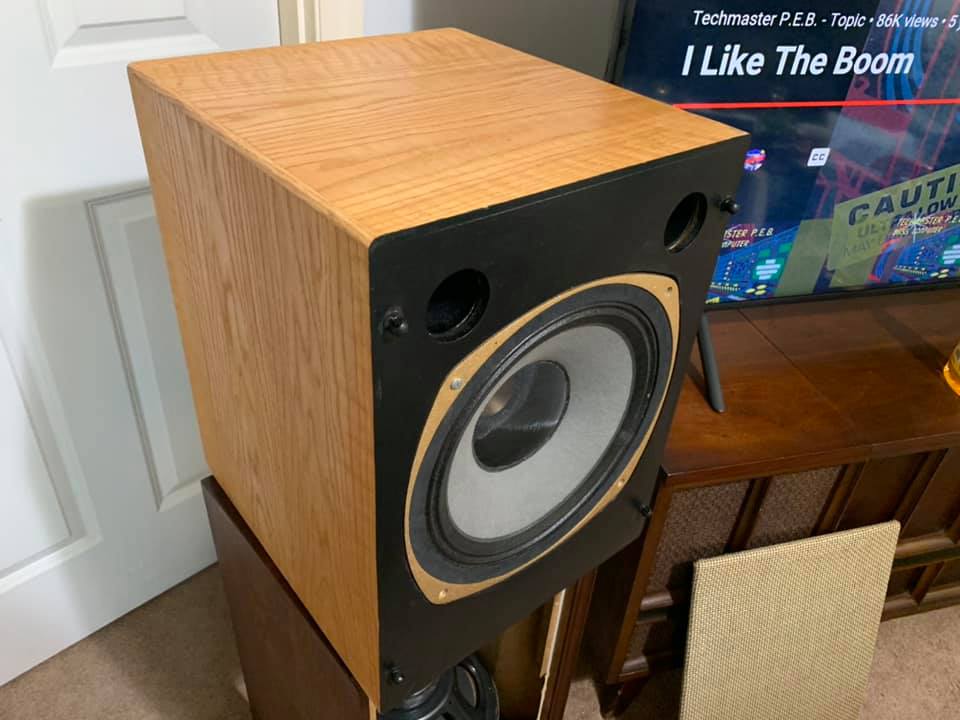 Tannoy Little Gold monitors in Lynx cabinets for sale